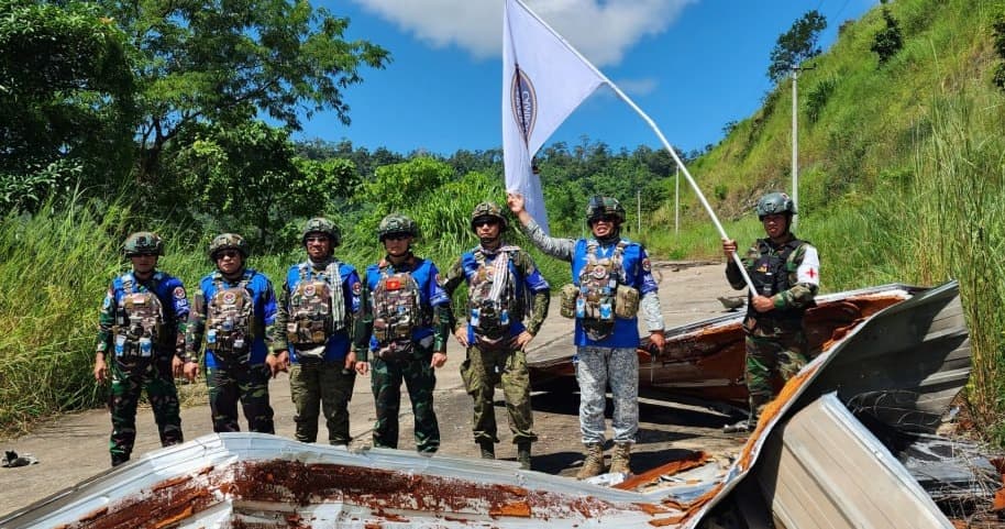 ក្រុមអ្នកសង្កេតការណ៍អាស៊ានចុះពិនិត្យស្ថានភាពនៅតំបន់ច្រកអានសេះ ខេត្តព្រះវិហារ ខណៈភាគីថៃនៅតែបន្តរំលោភបំពានទឹកដី